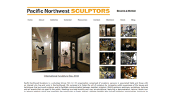 Desktop Screenshot of pnwsculptors.org